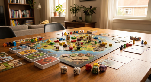 Family Strategy Board Game