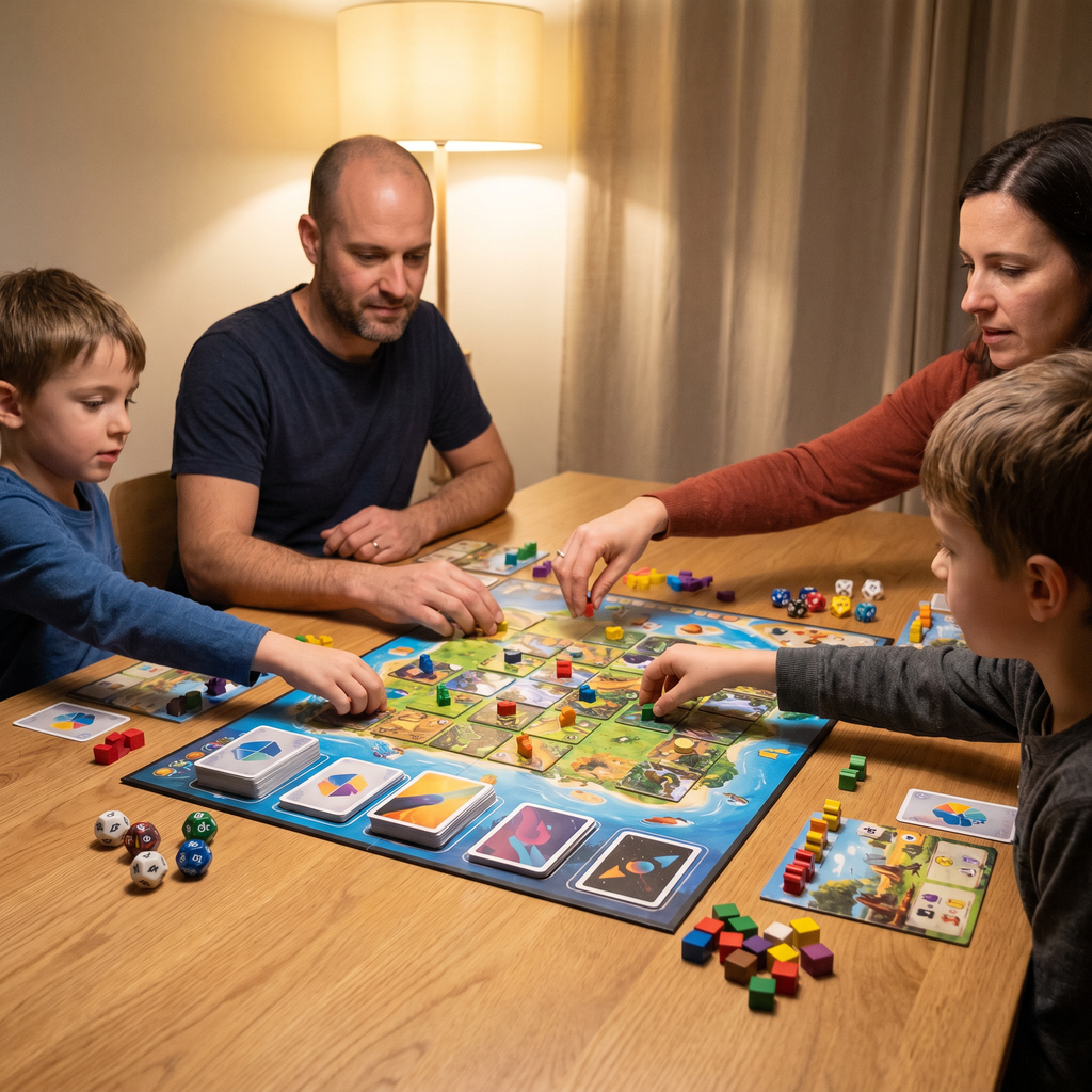 Family Strategy Board Game